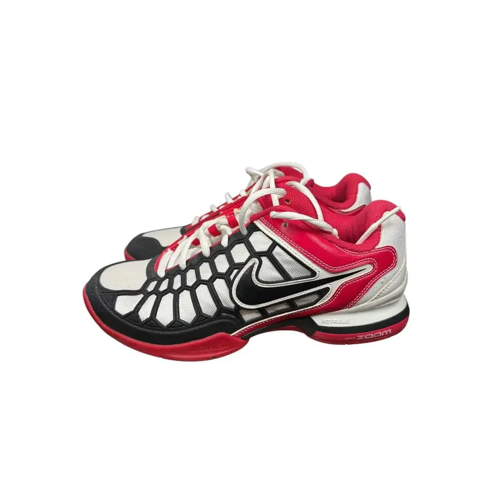 Nike Zoom Breathe 2K11 Red White Black Sneakers Size Men's 7.5 Like New